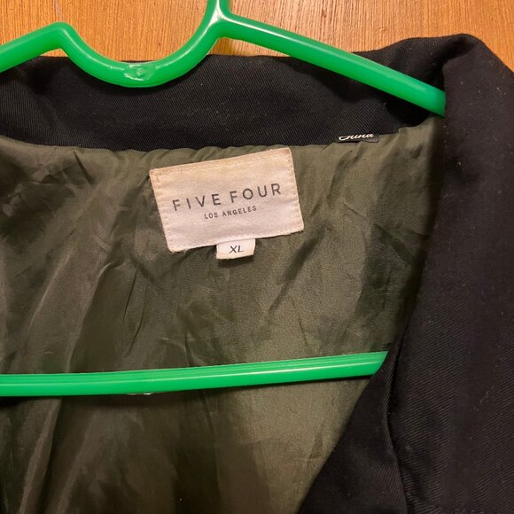 Five Four mens black jacket size XL - Picture 2 of 5